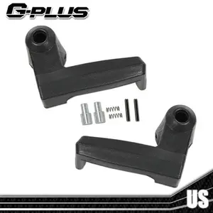 Fit For 1980-1996 Ford Truck Bronco F-150 Vent Window Handles Locks Black