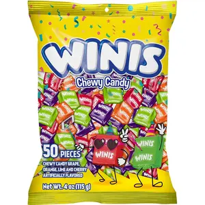 Original Variety Bag Chewy Candy – Taffy Candies 50 individually wrapped pieces - Size 4 Oz | Gifts, Holiday, Parties, Concessions, Pantry, Non-Melting, Party