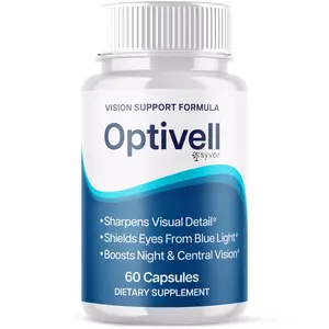 Optivell Vision Support Formula Pills, Opti Vell Eye Health Nutritional Support Formula (60 Capsules)