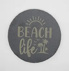Personalized Slate Coaster Four-Pack