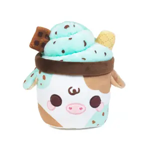 Cuddle Barn PlushGoals - Lil Mint Chocolate Chip Mooshake (Scented)