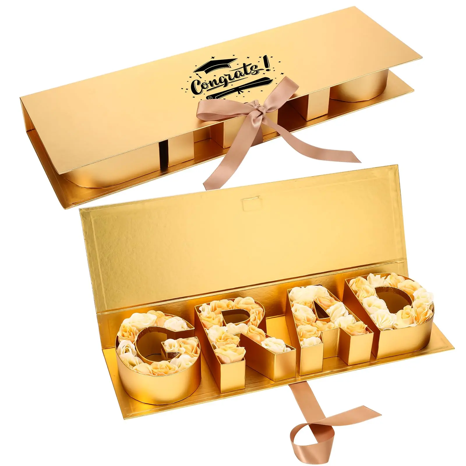 Empty Grad Box（Gold)
