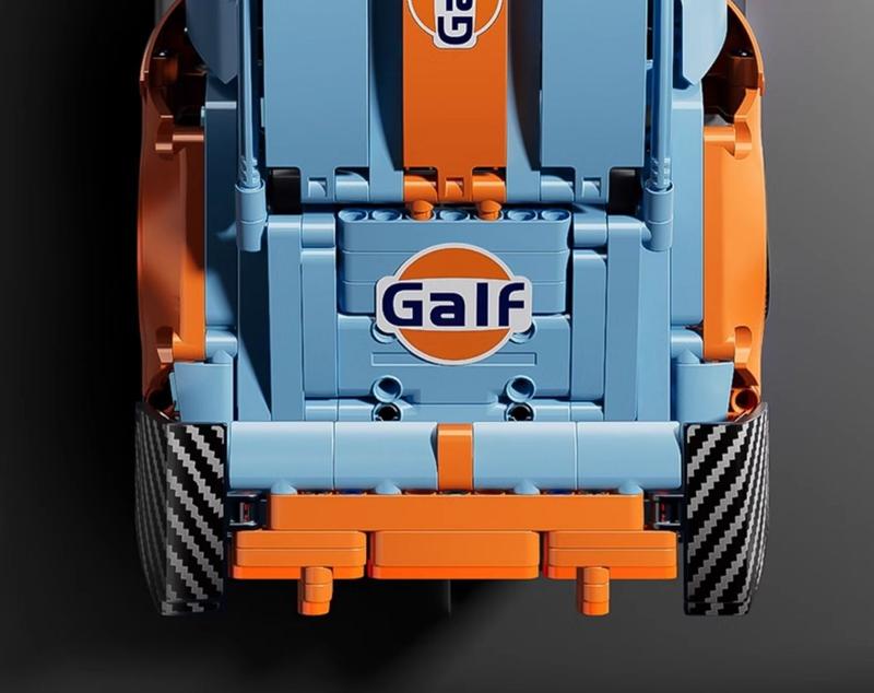 911 Sports Car Model Kit – 1000+Pieces, Dual Motor, 2.4G Remote, LED Lights & Acrylic Display Case | Ultimate Gift for Car Enthusiasts Perfect Holiday Gift