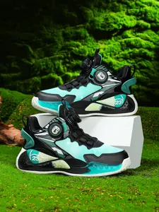 Basketball Shoes, Ideal for Training & Daily Wear, Boys' Sports Shoes, Durable Comfortable Youth Sneakers, Trainer Shoes