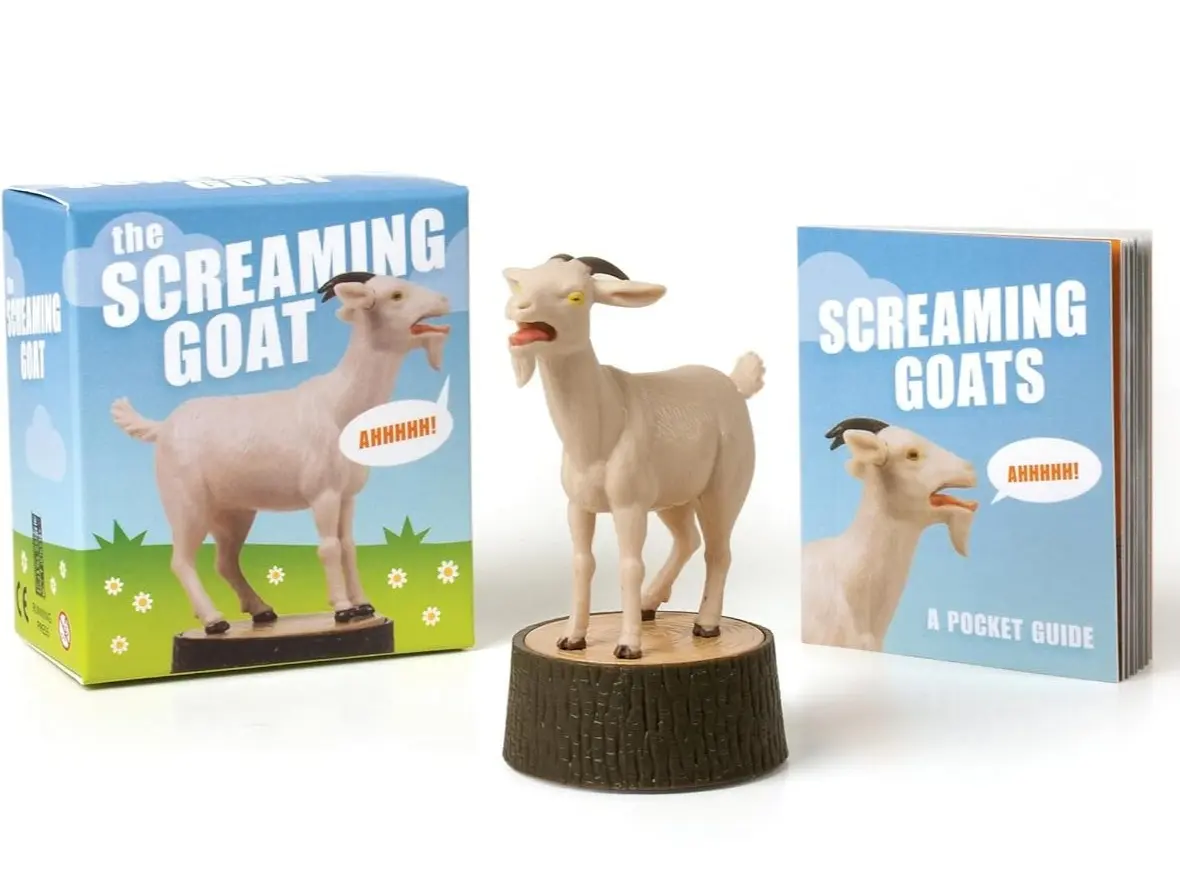 The Screaming Goat (Book & Figure) (RP Minis) Paperback – April 5, 2016 Readers Lifelike