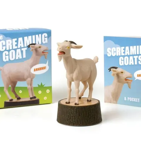 The Screaming Goat (Book & Figure) (RP Minis) Paperback – April 5, 2016 Readers Lifelike