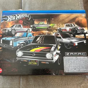 Hot Wheels ZAMAC Custom Trucks Lot of 6   RARE FIND