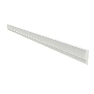 FixtureDisplays® 8 x 0.8 x 96" Premium MDF Crown Molding Trim – Custom Length available, White-Primed, Elegant Ceiling Decoration, Make to Order 90 Days 10252 x 50PK