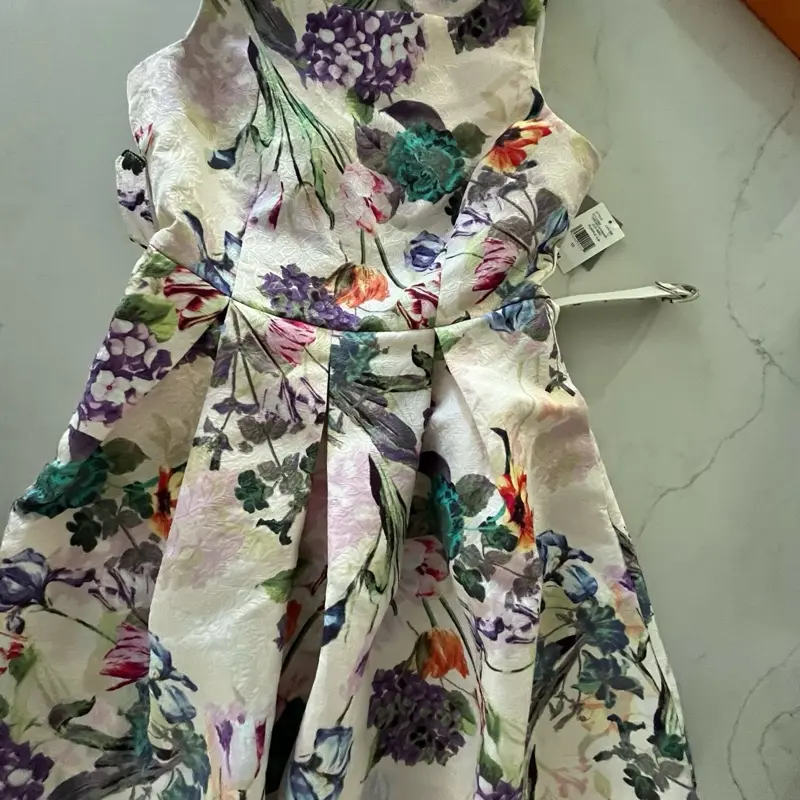 Danny & Nicole Fit and Flare A Line Dress Women's Size 6 New with Tags Floral Print Sleeveless Elegant Style - TikTok Shop Danny & Nicole Fit and Flare A Line Dress Women's Size 6 New with Tags Floral Print Sleeveless Elegant Style - TikTok Shop