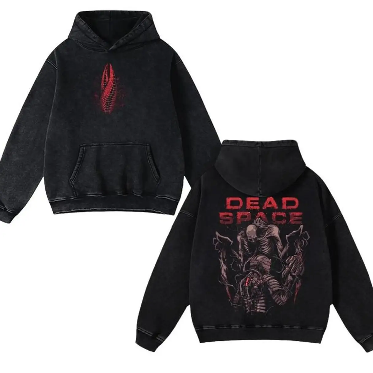Dead Space Make Us Game Game Acid Sweater, Hoodie, 2 sided Printed Unisex Hoodie RPG game merch Cotton Streetwear 5