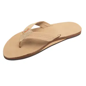 Rainbow Women's 301ALTS0 Sierra Brown Ankle Sandal with Double Layer Premier Leather & Arch Support for Comfort