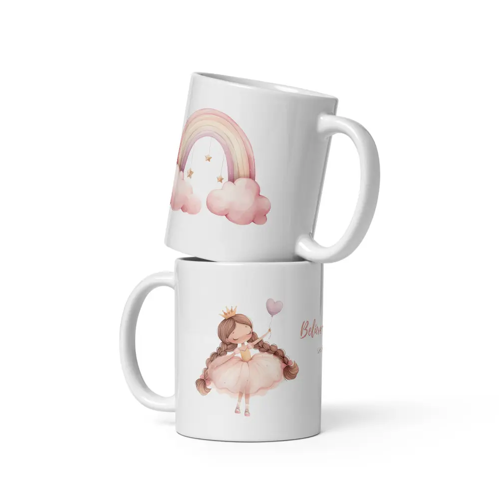 Princess Mug | Believe in Magic | Cute Gift for Girls