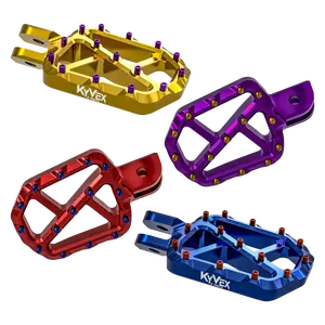 KyVex Billet Wide Foot Pegs