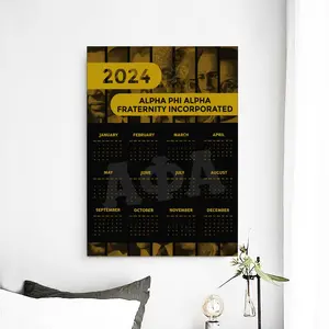 Alpha Phi Alpha Frameless 2024 Calendar