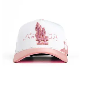 Cap “LA Flames”White/RosePink, BiggBoss.