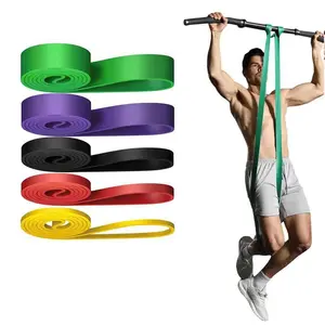 5pcs Latex Resistance Bands, Rubber Resistance Bands for Pull-Up Training, Suitable for Gym, Fitness Center, Home Use, Strength Training Equipment