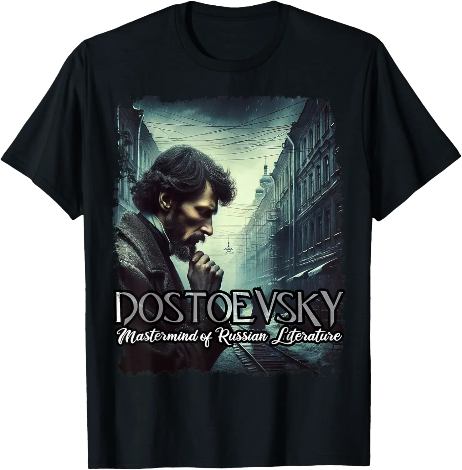 Dostoevsky Literature T-Shirt - Terrancecar Shop 29B0CTQ8GQ5Y