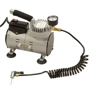 Ultra Quiet Air Compressor, Grey & Black, Tool