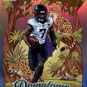 Divy Spot For 2025  Panini Donruss Optic Downtown Brian Thomas JR Jags Case Hit SSP