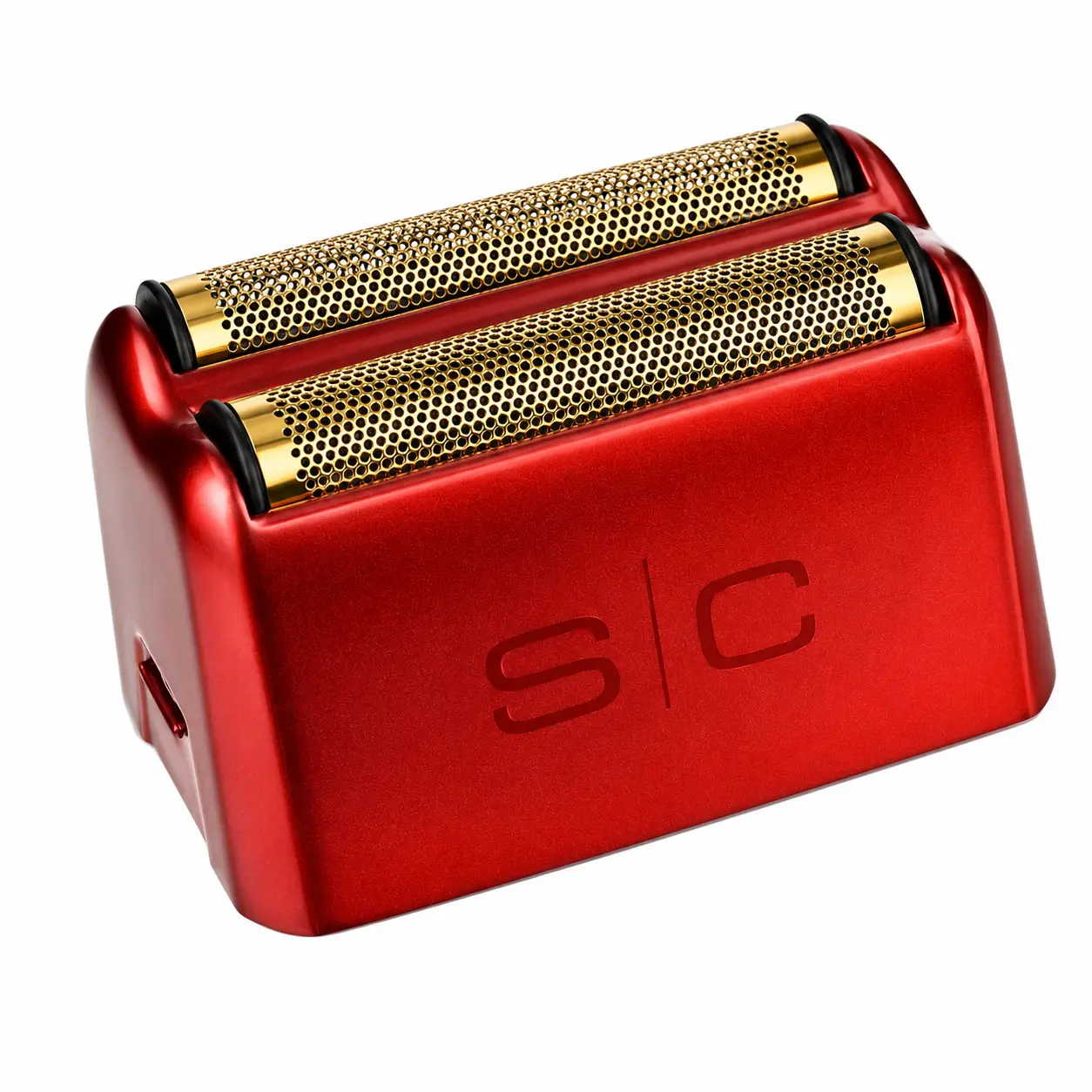 STYLECRAFT Wireless Prodigy Double Foil Shaver Shiny Metallic Red SCWPFSR