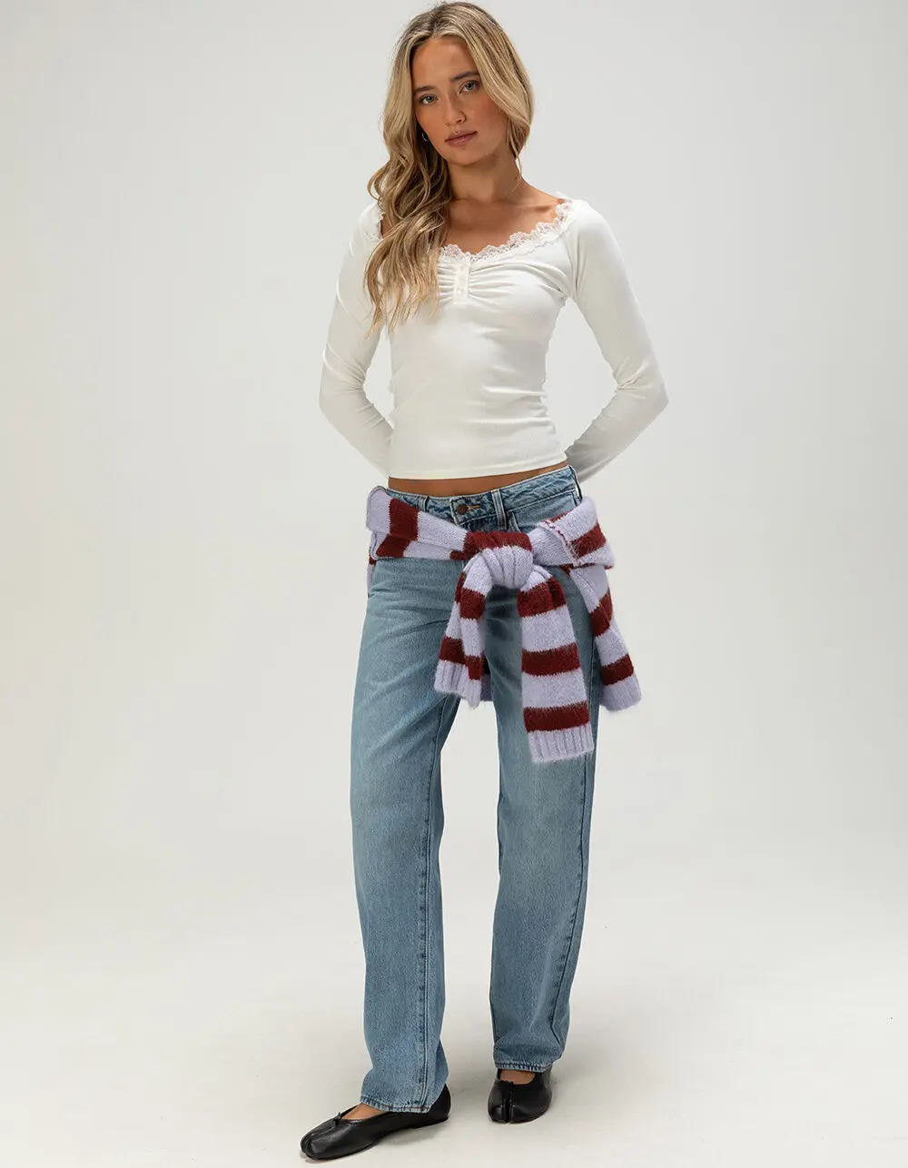LEVI'S Superlow Straight Womens Jeans - Let Love In
