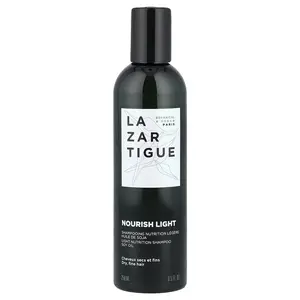 Lazartigue Nourish Light, Light Nutrition Shampoo, Dry, Fine Hair, 8.5 fl oz (250 ml)