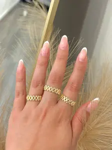 The Luxe Rollie Gold Filled Statement Ring
