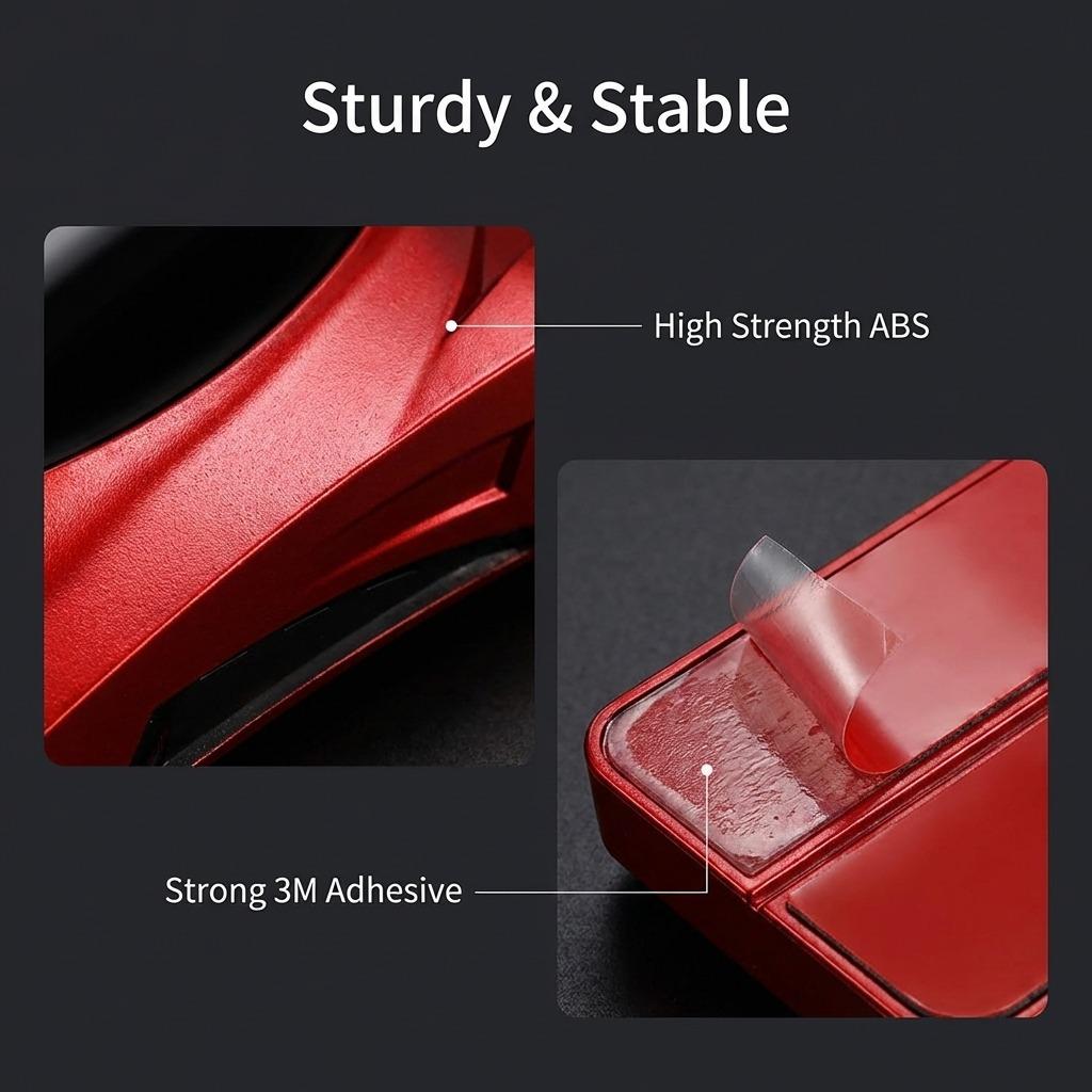 Car racing model mobile phone holder with 360-degree rotatable dashboard, center console mobile phone navigation holder, built-in parking number plate and aromatherapy design, suitable for Apple and Android phones, free number plate + aromatherapy