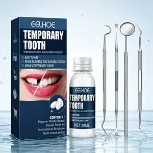 Smile Confidently Again – Temporary Tooth Replacement Kit 30ml – Realistic & Durable – Easy DIY Application – Complete Tool Kit Included