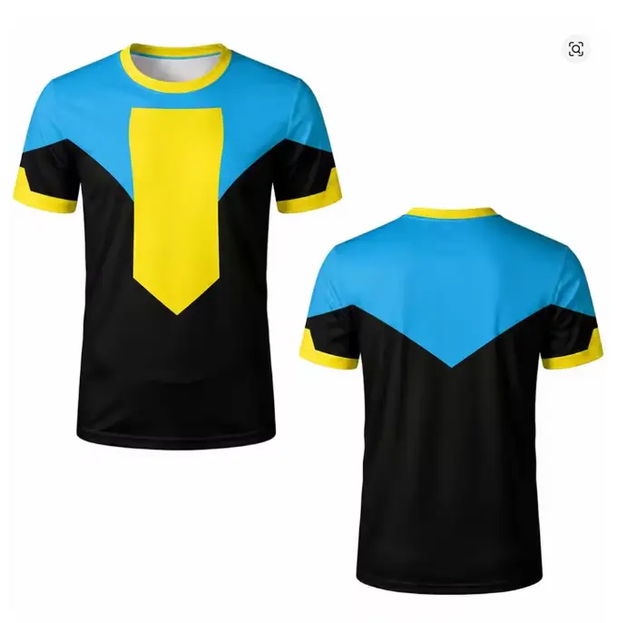 New Anime Graphic 3D Print T-Shirt for Invincible Fans And Cosplay Tees Men's And Women's Summer Casual Fashion Crew Neck Top