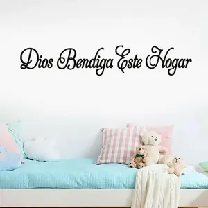 Letter Pattern Wall Sticker, Self Adhesive Wall Decal, Wall Art Decorative Sticker for Home Bedroom Living Room, Ornaments