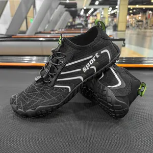 Outdoor hiking shoes, swimming shoes, quick drying five finger beach shoes, indoor fitness yoga shoes, breathable and non slip water shoes
