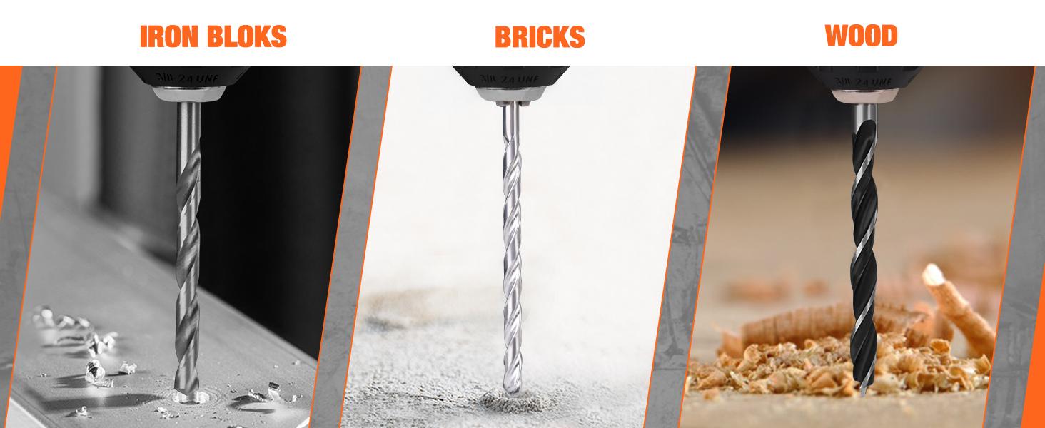 255-Piece Tool Set - Tool Kit with 12V Cordless Drill Driver, Toolbox Storage Case with Drawer, General Household Drill Set for DIY Projects, Home Repairs, Handyman