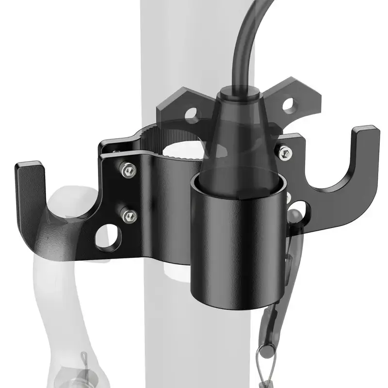 Aluminum RV Towing Chain Organizer & 7-Way Plug Holder Tow Hitch Mount Installation | RV Camper Accessories