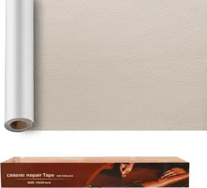 16x30'' Self Adhesive Leather Repair Patch Tape, Vinyl and Leather Repair Kit for Couches, Furniture,  Seat, Boat Seat, Sofa, Vinyl Upholstery, Chair, Interior ()