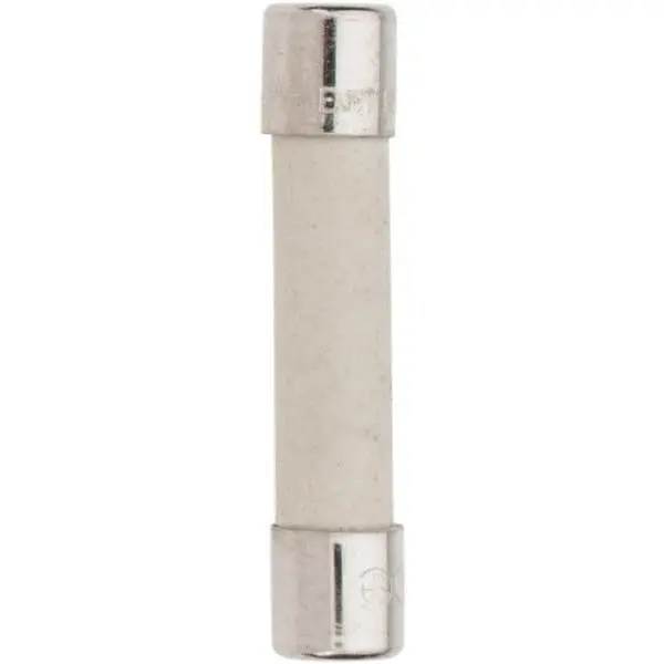 Ferraz Shawmut 250 VAC, 3.2 Amp, Time Delay Miniature Ceramic Fuse Clip Mount, 1-1/4" OAL, 1/4" Diam GSA3-2/10-MSC