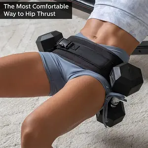 Butt push weight belt, hip bridge trainer, men's and women's fitness hip training, waist and abdomen strength auxiliary training belt Exercise Machine glute workout women