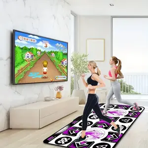 Home Interactive Dance Mat, USB/AAA Battery Powered Non-slip Wear-resistant Design Dance Mat, Home Fitness Equipment for Women & Men