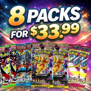 Pokemon Japanese Booster Pack Bundle - SEALED - BOX FRESH - LIMIT 1