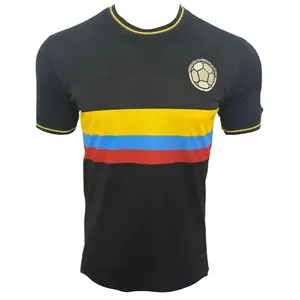Trending 2025 Jersey! Colombia Black 100 Year Anniversary Soccer Jersey