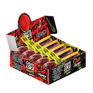 Akipika Chupaloka Chamoy 1display x 10 spoon