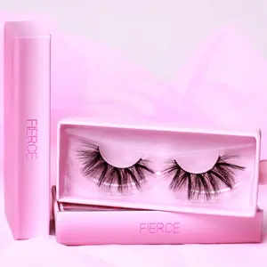 Fierce 3D Silk Eyelashes false lashes strip lashes Eyelash Extensions Lash Makeup Cosmetic