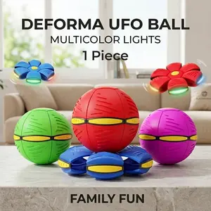 🏖️ Summer Outdoor Essential | Magic UFO Pop Up Ball | Kids Beach And Park Throwing Disc