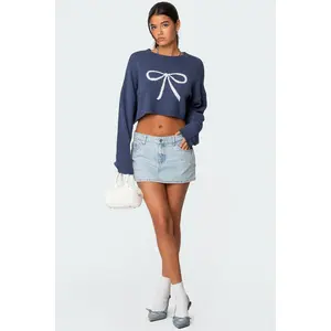 Chiara Denim Micro Skirt Chiara Denim Micro Skirt