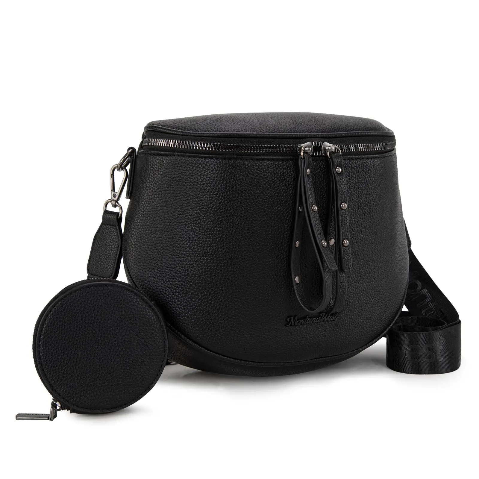 Montana West Large Fanny Pack Crossbody Sling Bags with Adjustable Strap and Coin Purse Montana West Large Fanny Pack Crossbody Sling Bags with Adjustable Strap and Coin Purse
