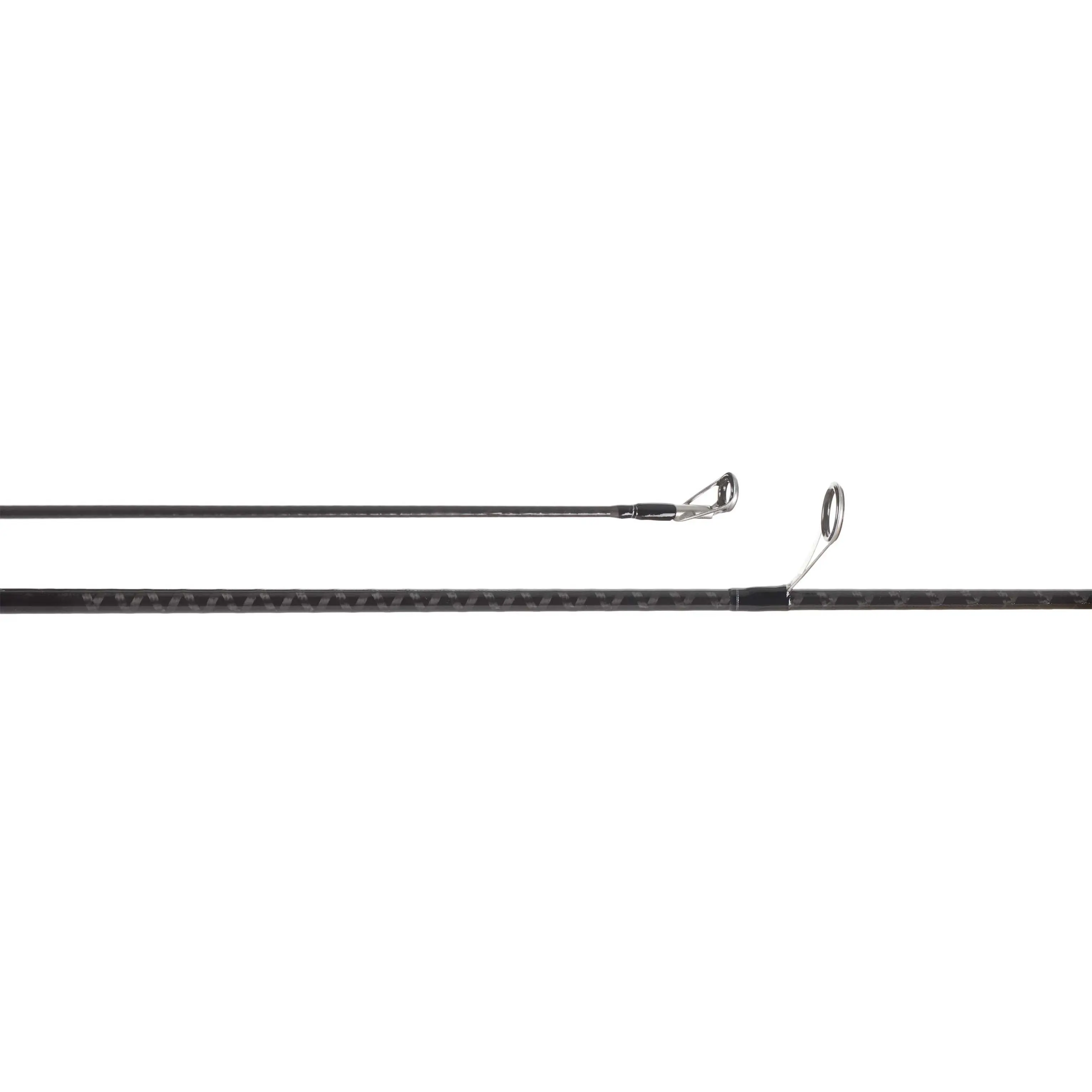 2-Piece JDM-Style Carbon Spinning Rod, Lightweight Travel Fishing Pole with X45 Blank, Fuji Reel Seat and Split EVA Grip, Carbon Fishing Rod, Fishing Rod