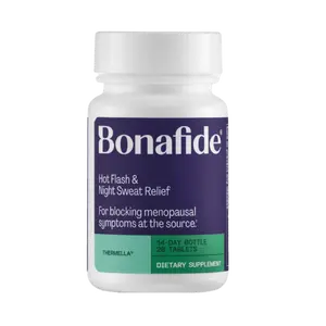 Thermella - Hot Flash Relief & Night Sweat Solution - Hormone-Free Menopause Supplement - Perimenopause Cooling Relief - Bonafide - 14-Day Travel Pack