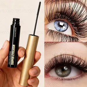 1PC Long-lasting Curling Mascara – Lengthens and Thickens Eyelashes. Smudge-proof Formula, Long-lasting Setting, Water and Sweat Resistant, Clump-free Design, Suitable for Daily Wear and Special Occasions. Voluminous Lengthening Mascara
