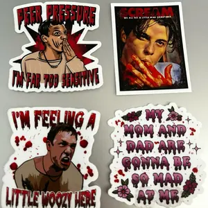 Scream Vinyl Stickers