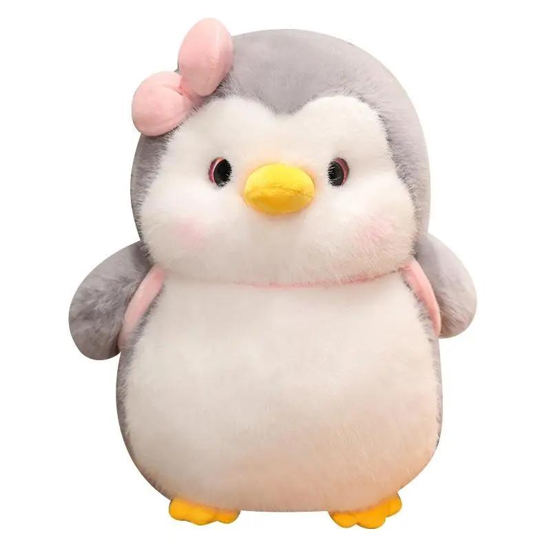 Soft Fat Penguin Plush Stuffed Toy Cute Couple Penguin Fur Doll Toy Home Decoration Toy Birthday Gift